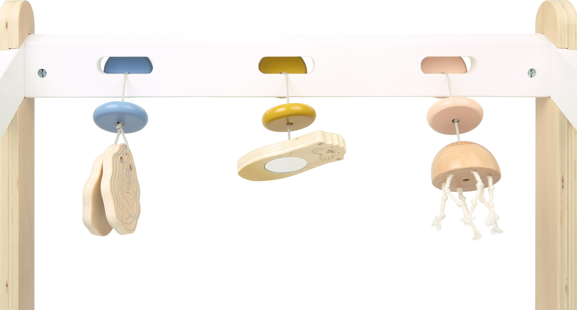 Small Foot Arche de Jeu pour bébé « Seaside » en Bois, Jouet pour la motricité, 12334
