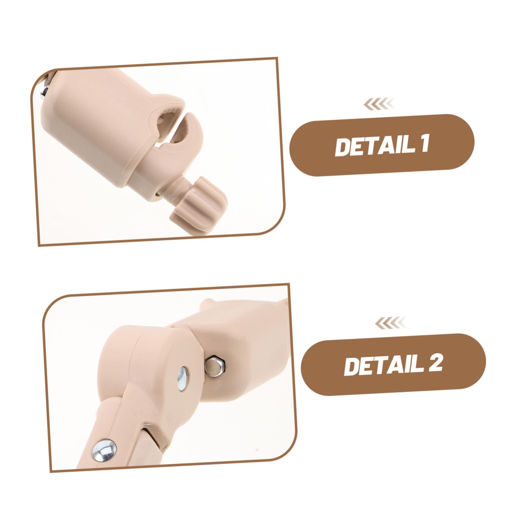 Barra Paraurti per Passeggino Regolabile Beige Angolo