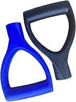 Vista 6 de Mango de pala de plástico tipo D de 1-1/4 pulgadas de diámetro interior 1.260 in mango de repuesto para pala de nieve, accesorios de rastrillo