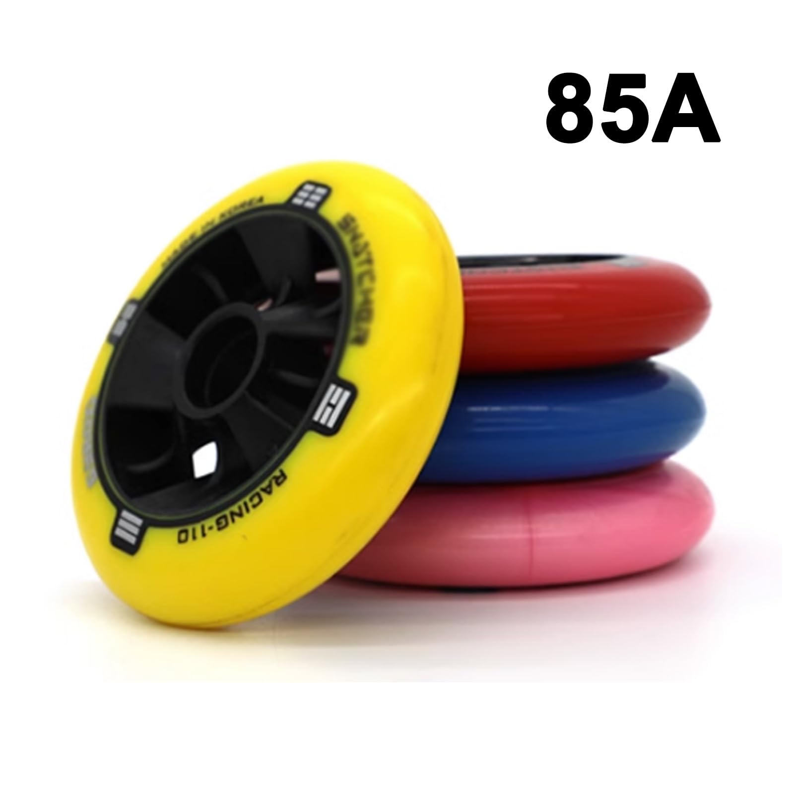 インラインスケート BIGウィール 85A 6個セット 110mm Amazon | 85A インラインスケートホイール 屋外&屋内 110MM、ローラー