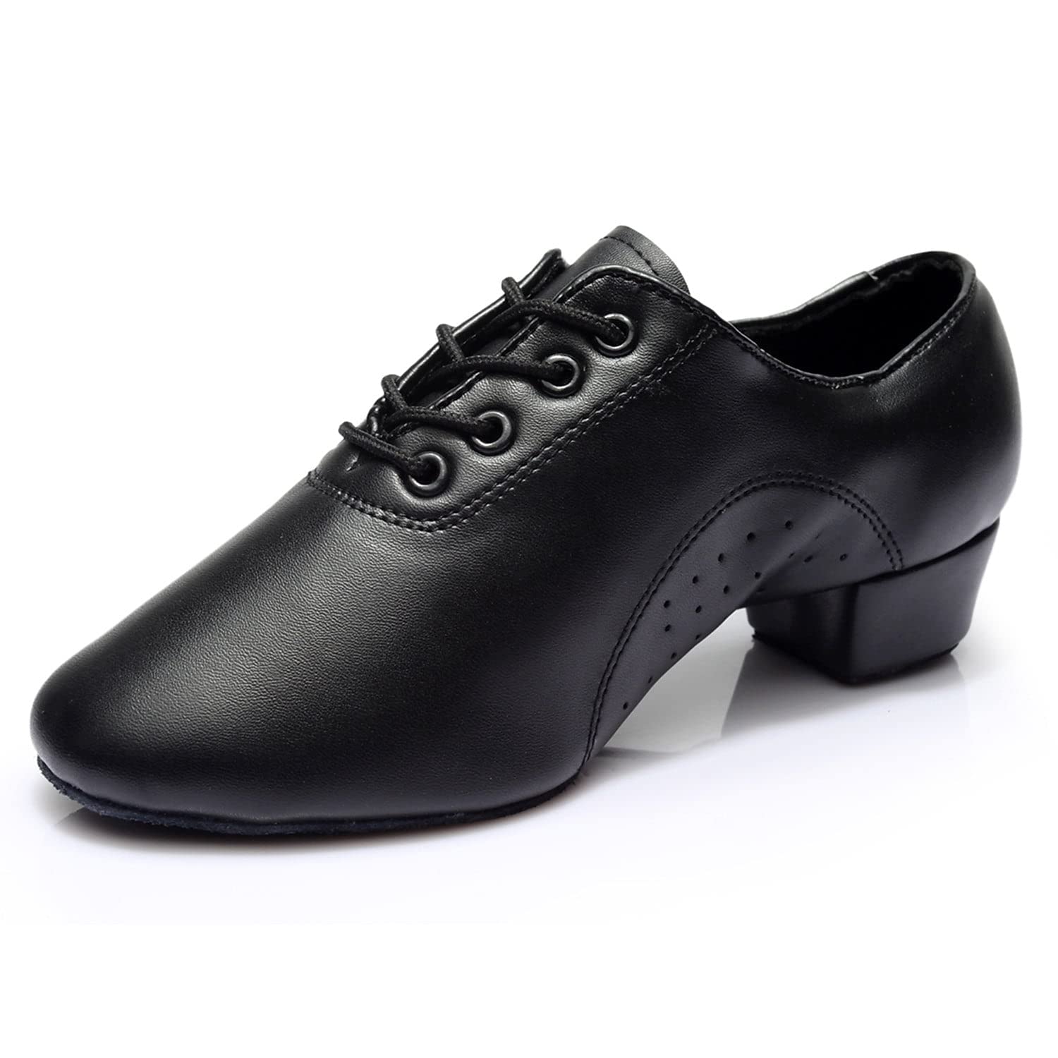 Men Latin Ballroom Shoes Black