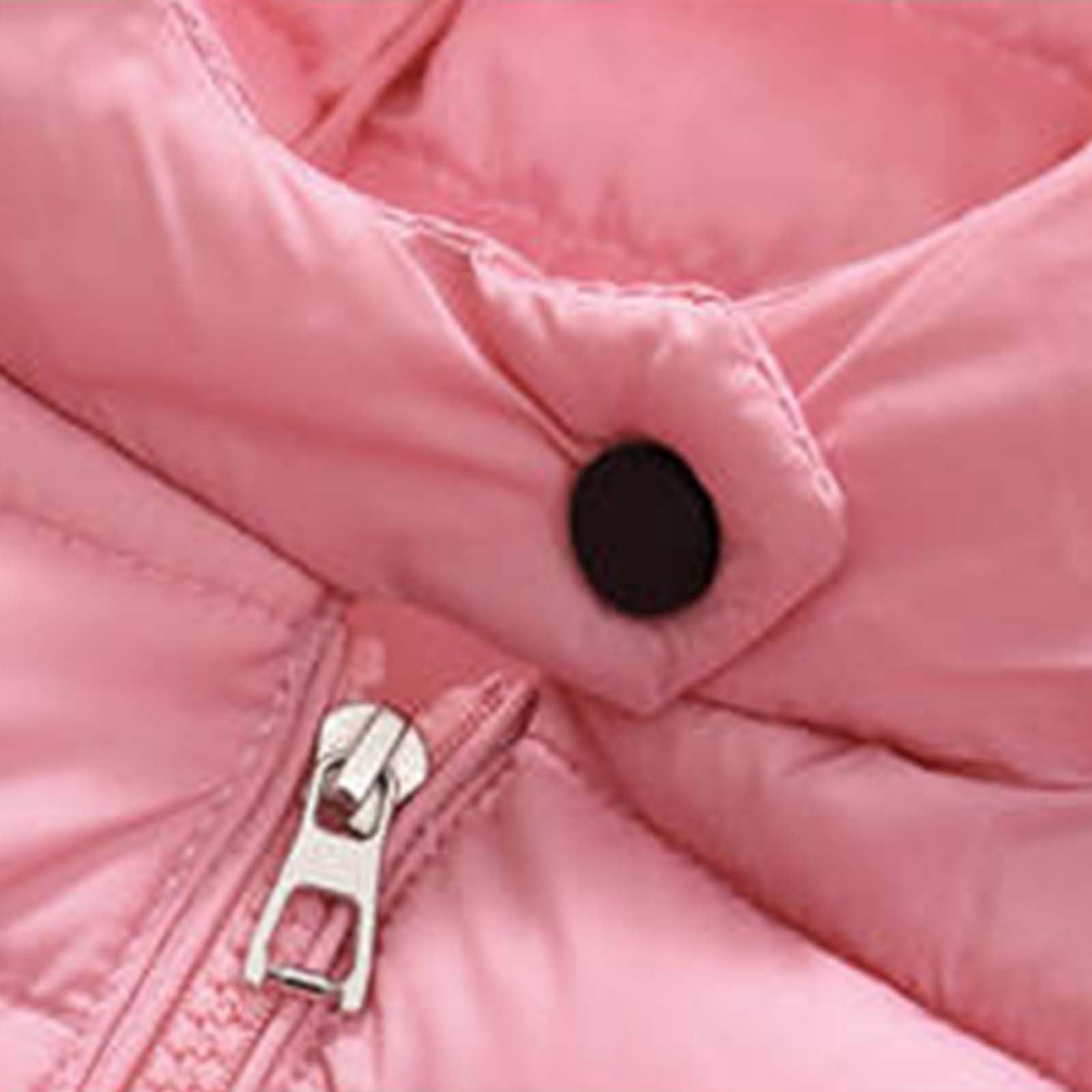 Genérico Chaqueta Niña Abrigo de Paño Elegante Invierno Botones Ropa Infantil Clásica Colegio Fiesta Boda Suave Calentito Manga Larga A8