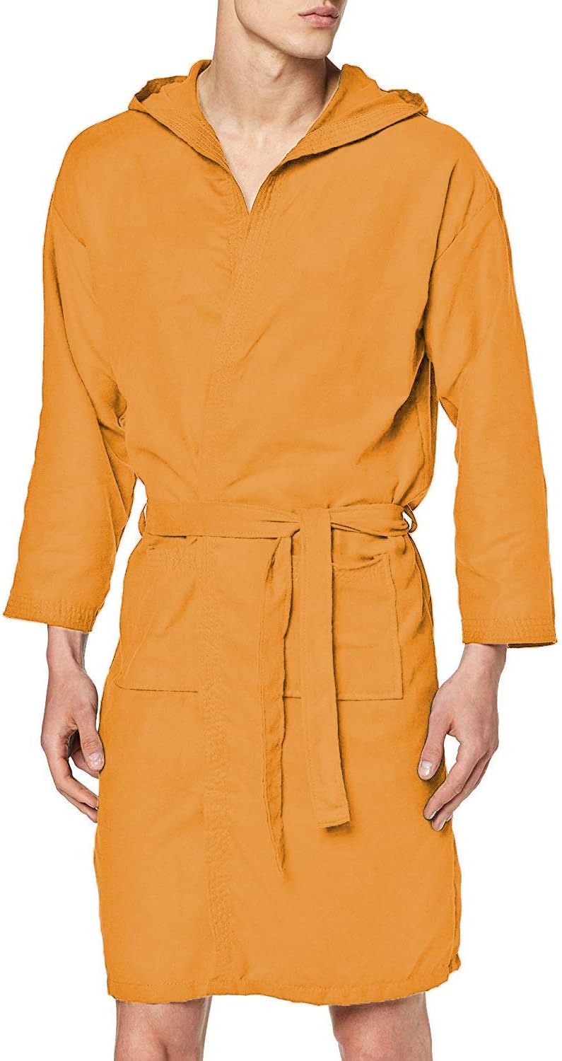 PETTI Artigiani Italiani Unisex, Hooded Microfiber Bathrobe