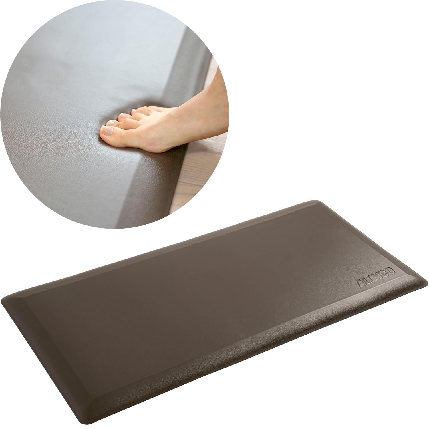 Amazon｜アルインコ(ALINCO) キッチンマット 拭ける (低反発/厚み2.2