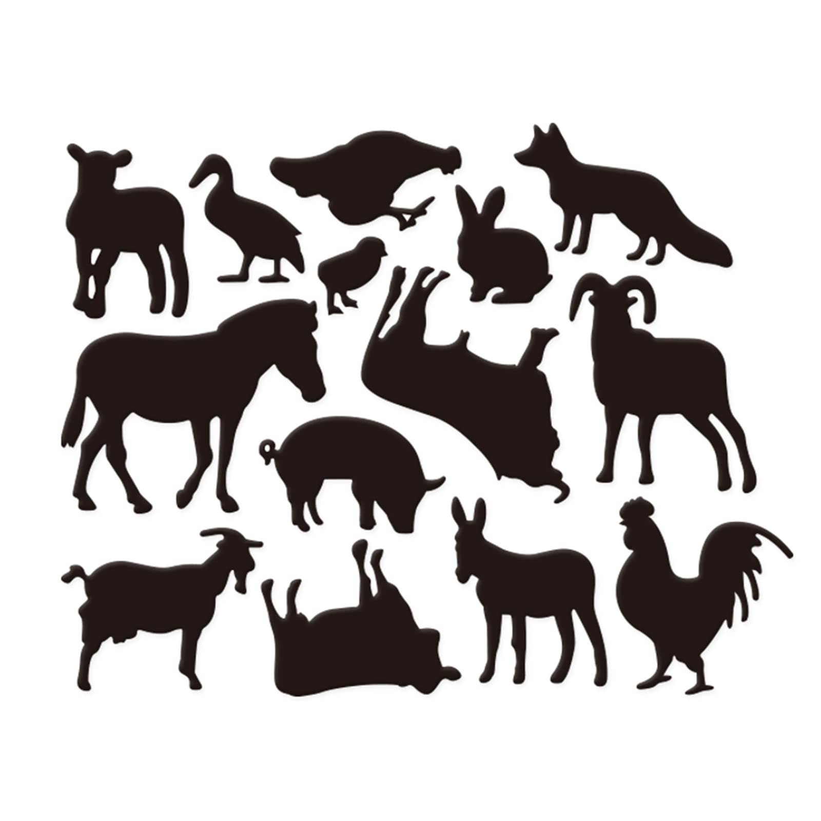 ECMQS Hund Welpe Stanzschablone - Aus Kohlenstoffstahl, Für Scrapbooking & Karten