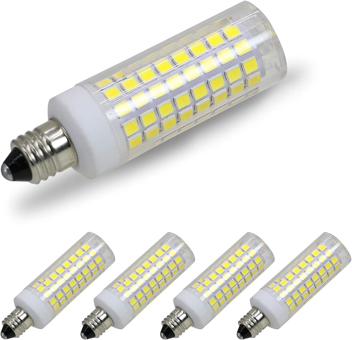 GENG SHANG E11 LED Bulb,Dimmable, 8W (75W or 100W Halogen Bulbs