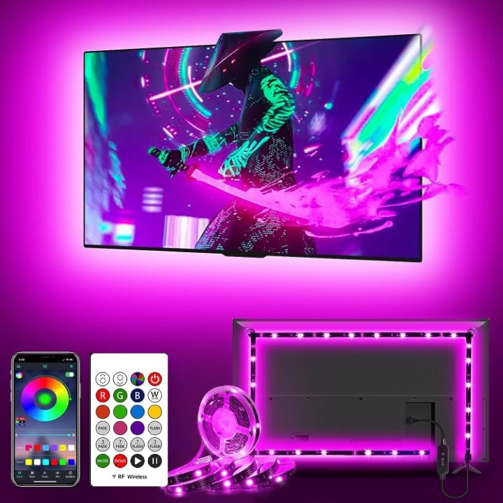 ECellStreet USB RGB LED Strip for TV & Gaming