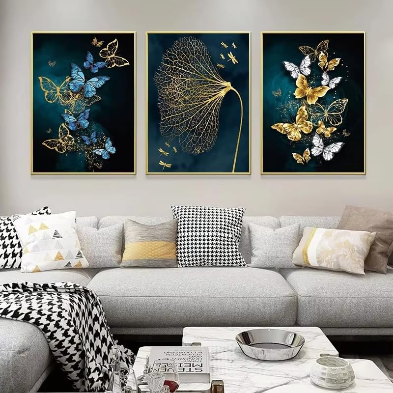 Toile papillon pour une décoration d'intérieur douce et poétique