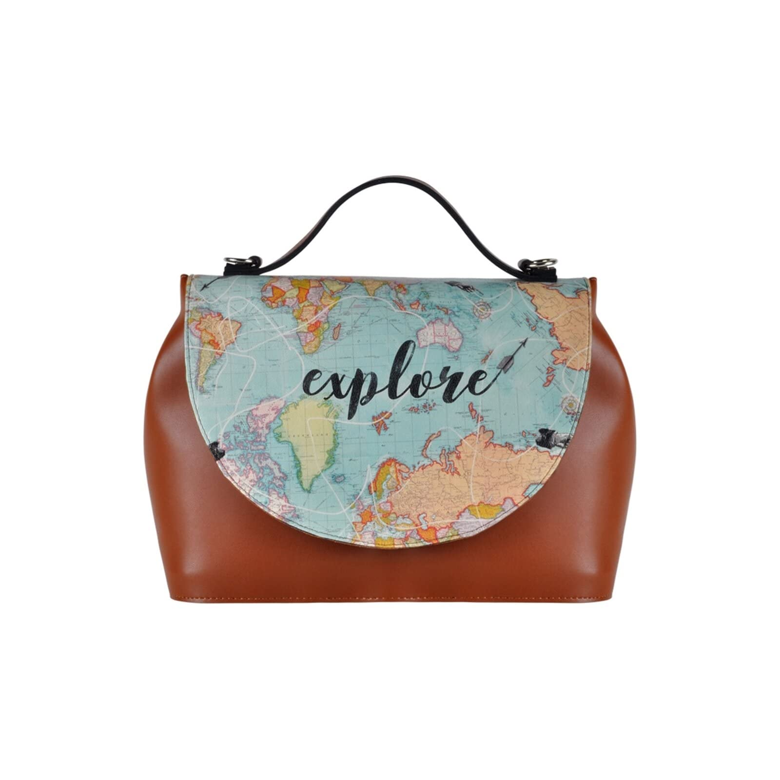 DOGO Vegane Damen Schultertaschen Umhängetaschen Handy Bag - Explore Damen Taschen