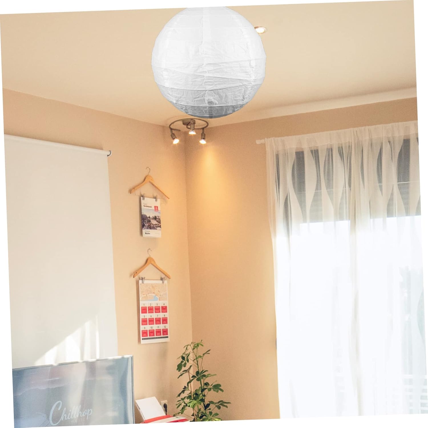 2pcs Ceiling Lamp Shades Diy Paper Lampshades for Vintage Decor Modern Hanging Lampshade Covers