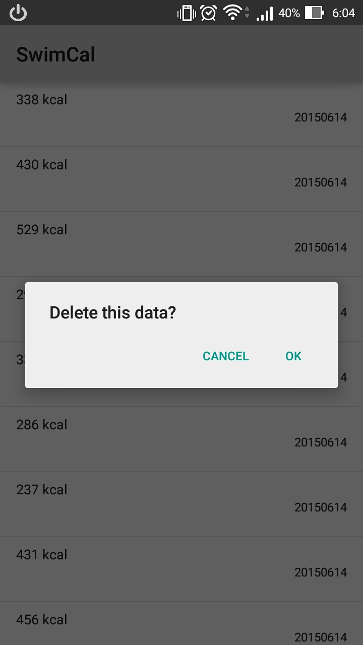 Swim Cal calorie calculatorAmazon.deAppstore for Android