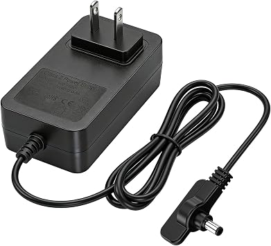 12V Power Charger for Shark FlexBreeze Cordless Portable Mist Fan | Compatible with Shark FlexBreeze Fan FA302, FA302WH, FA222, FA222WH, Replacement Charging Cord Cable PSU