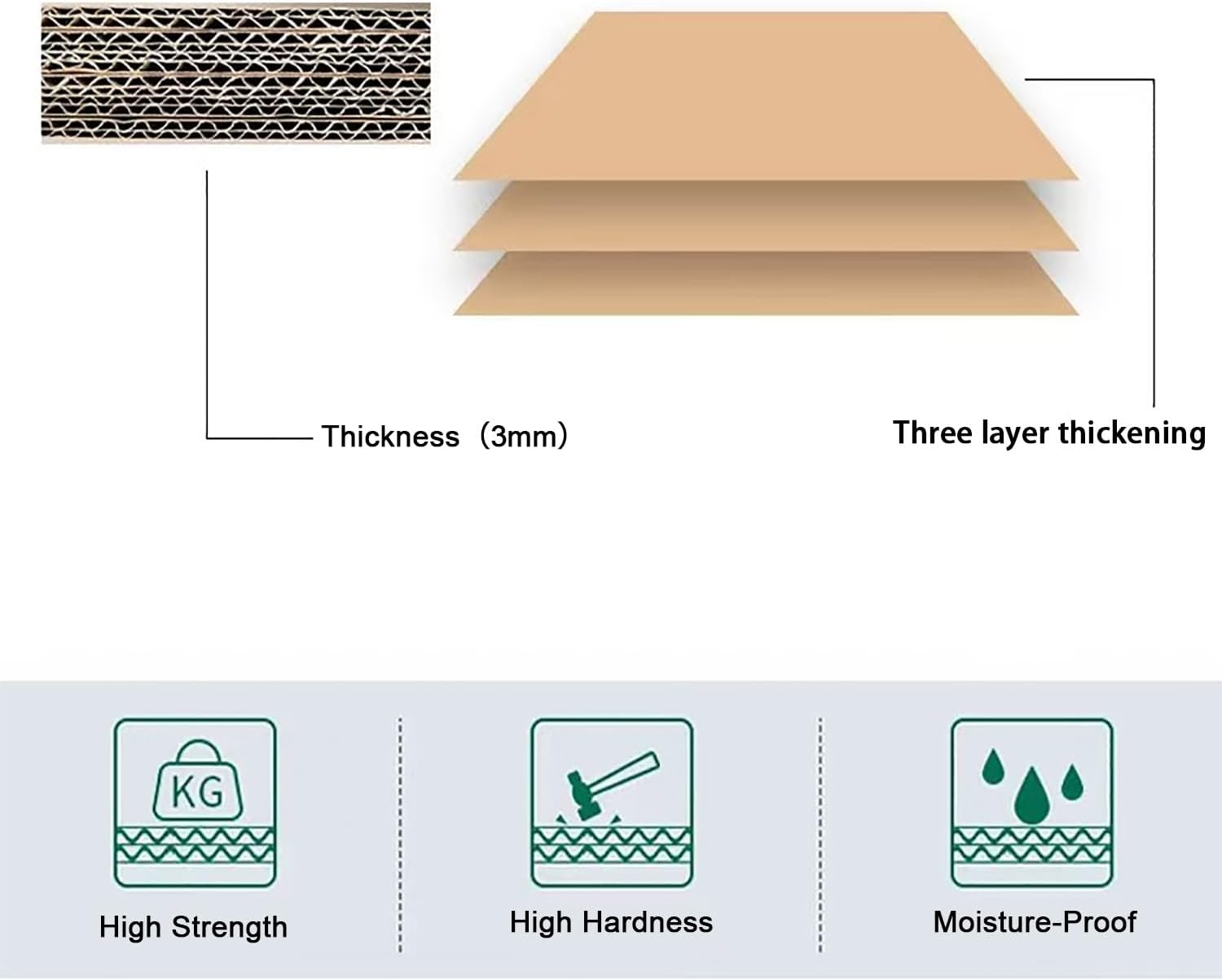 50 Pack Small Shipping Boxes 4x3x1.57inch Corrugated Small Cardboard Boxes,Mail packaging for small business gifts,Gift Packing, Crafts Packing, Jewelry Box, (Brown)