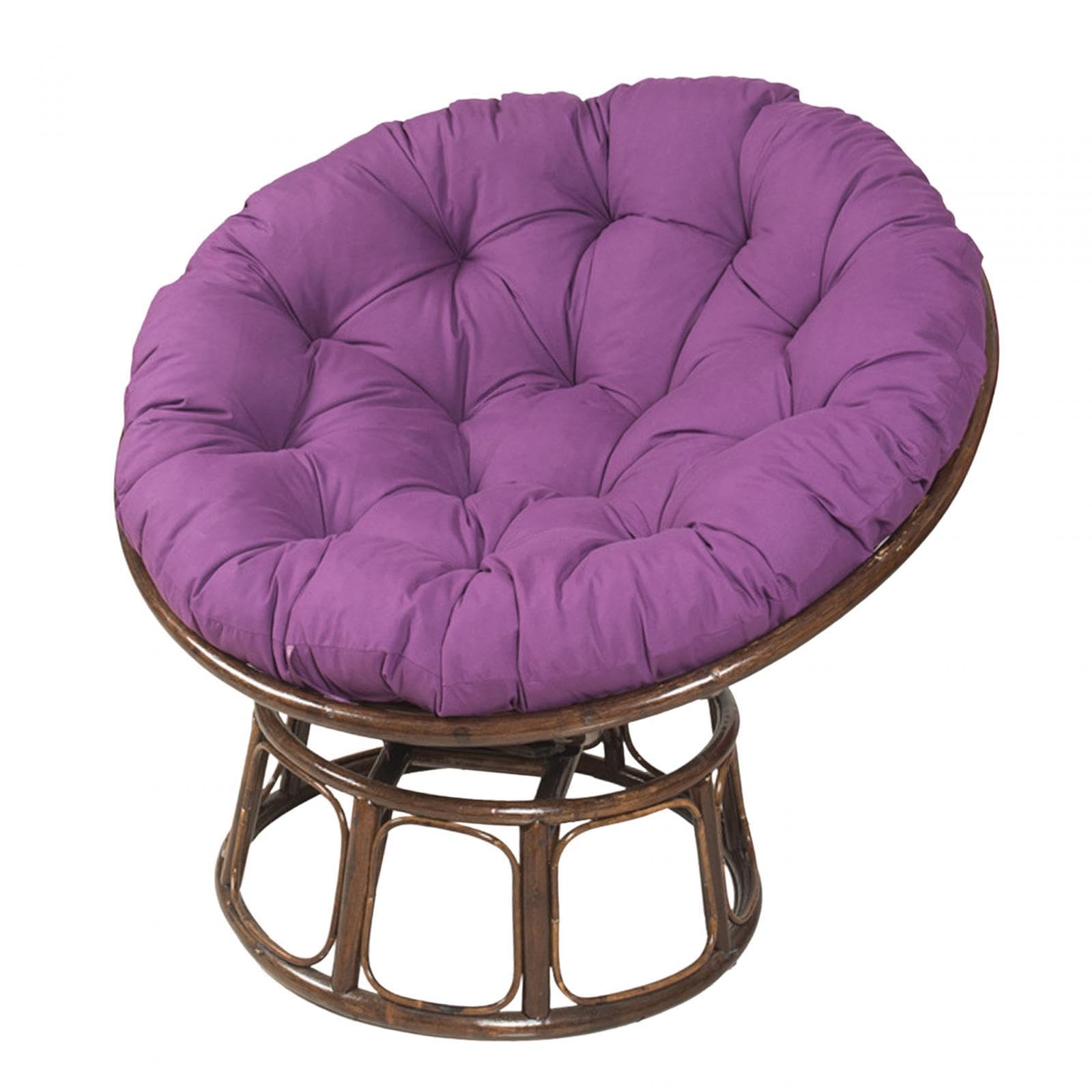 MYADDICTION Hammock Chair Cushion Egg Swing Chair Cushion for Hanging Beds Hammock Chair Purple-image-45