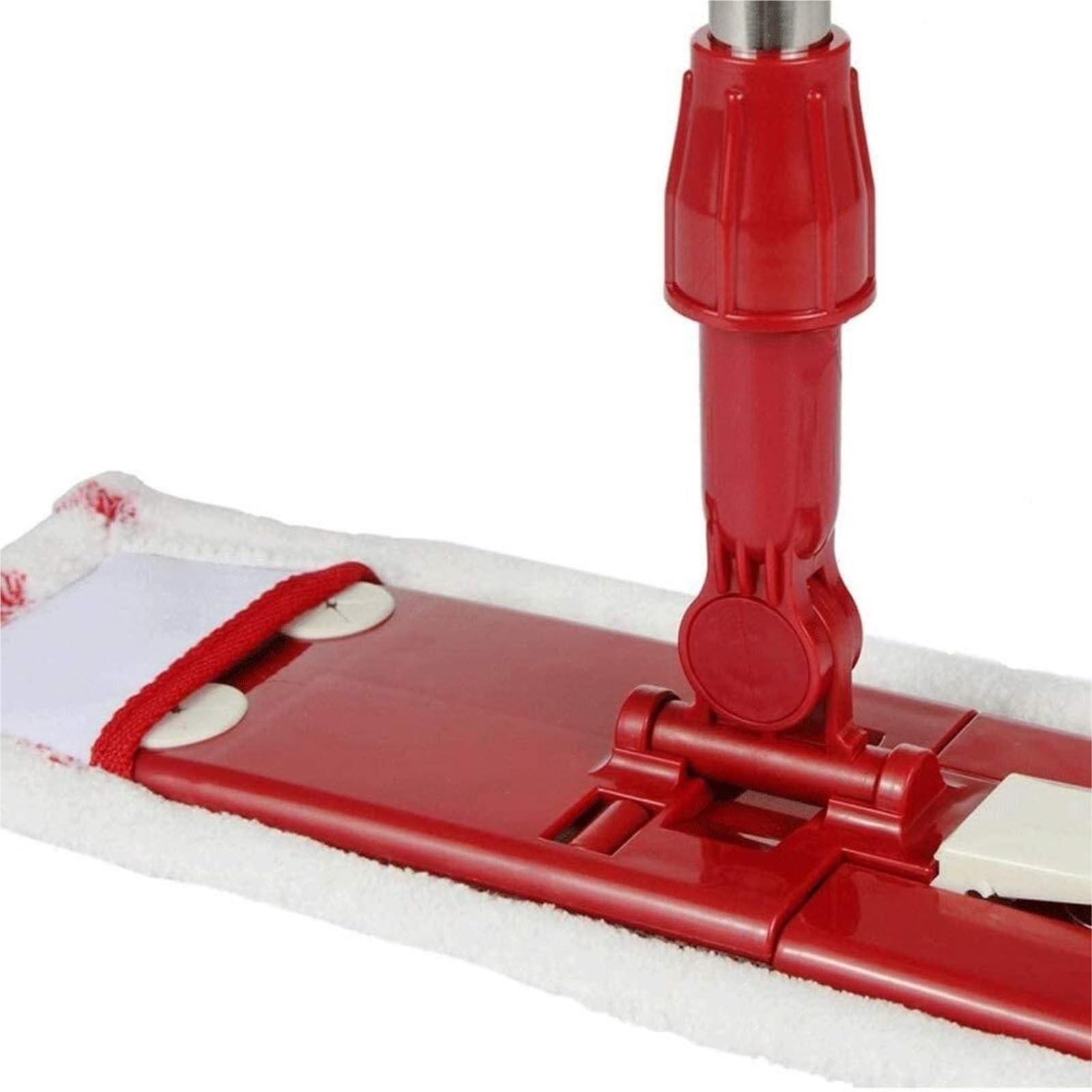 Fregona Fregona Abatible para Suelos De Baldosas, Almohadillas Lavables, Profesional para Madera, Limpieza En Seco Y Húmedo Limpieza Suelo(Rot)