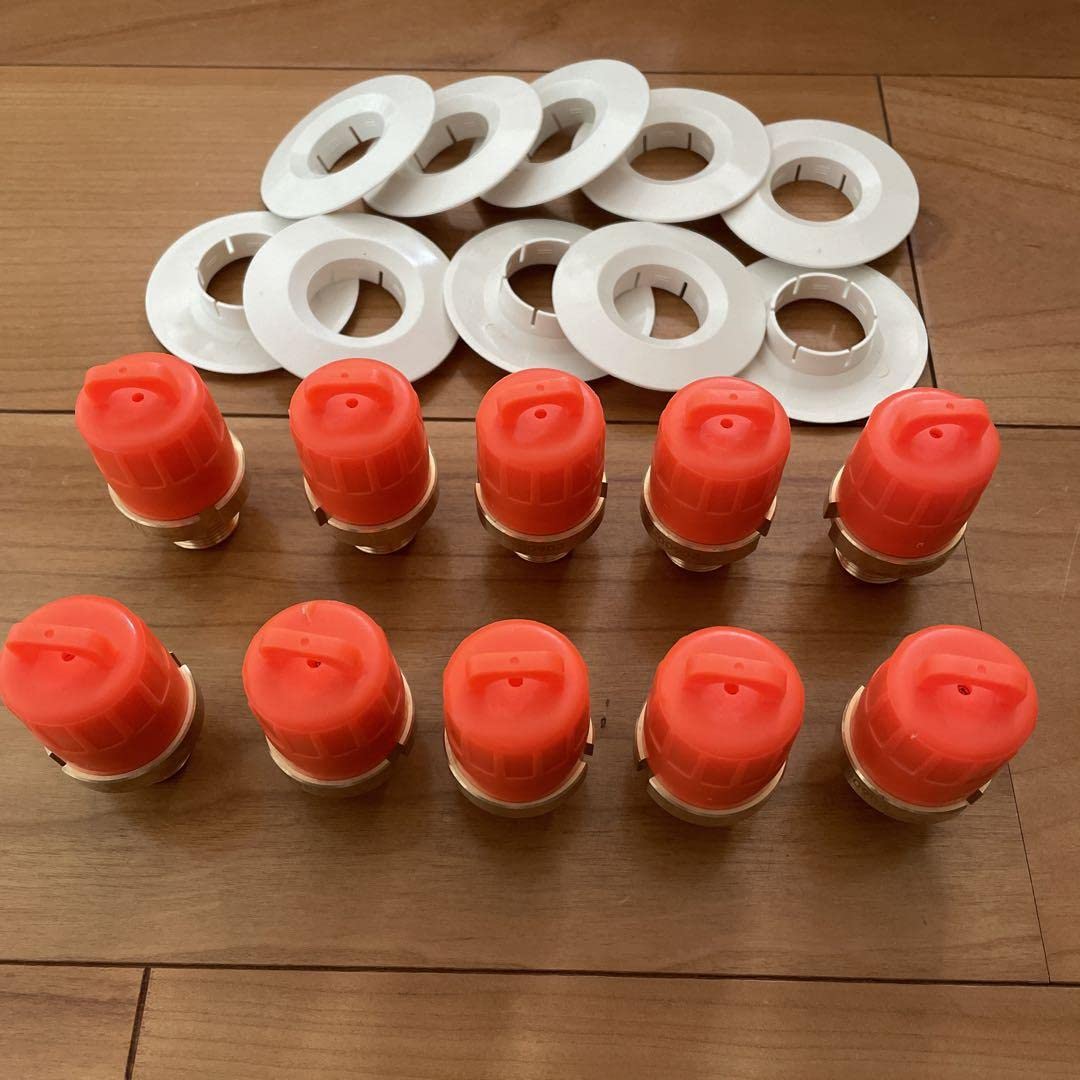 スプリンクラーヘッド QR r2.6 72℃　2個セット プレート付き スプリンクラーヘッド QR r2.6 72℃ 2個セット プレート付き