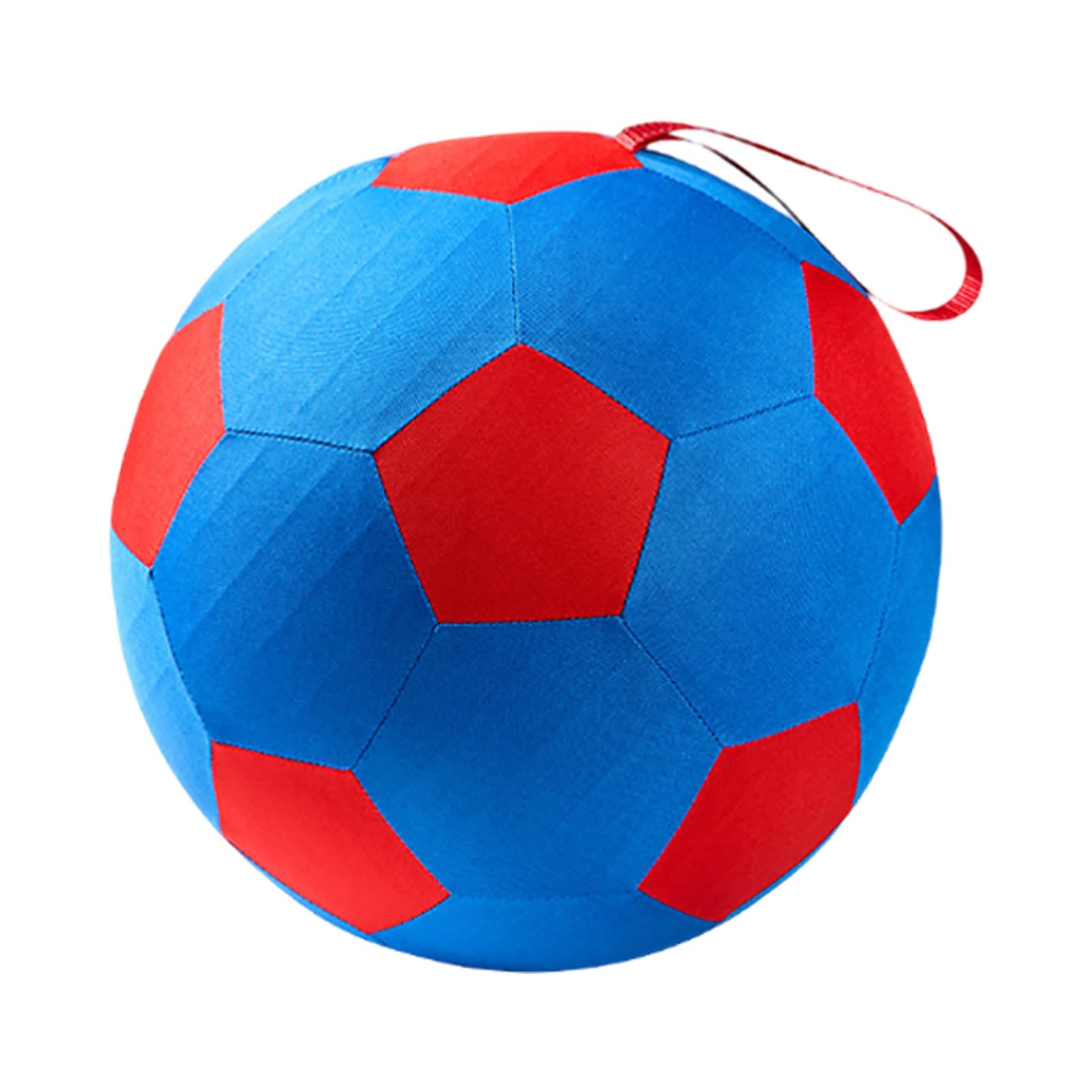 Large Inflatable Herding Ball for Dogs - Tear-Resistant Puppy Soccer with Handle, Outdoor Training Equipment for Border Collies, Courtyards & Pools (B-25CM)
