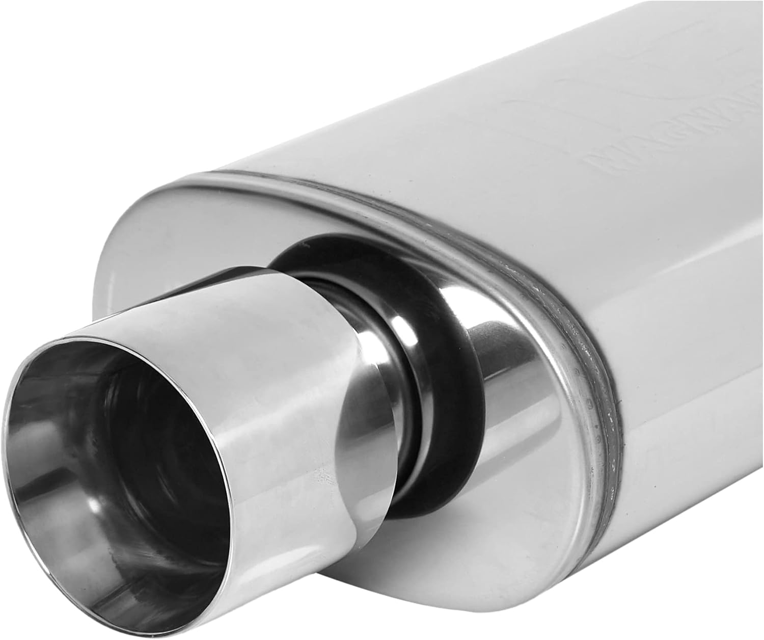 MagnaFlow Street Oval Straight-Through Performance Muffler with Tip