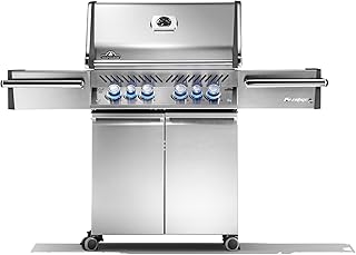 Napoleon PRO500RSIBPSS-3 Prestige PRO BBQ Propane Gas Grill, 500 sq.in. ...