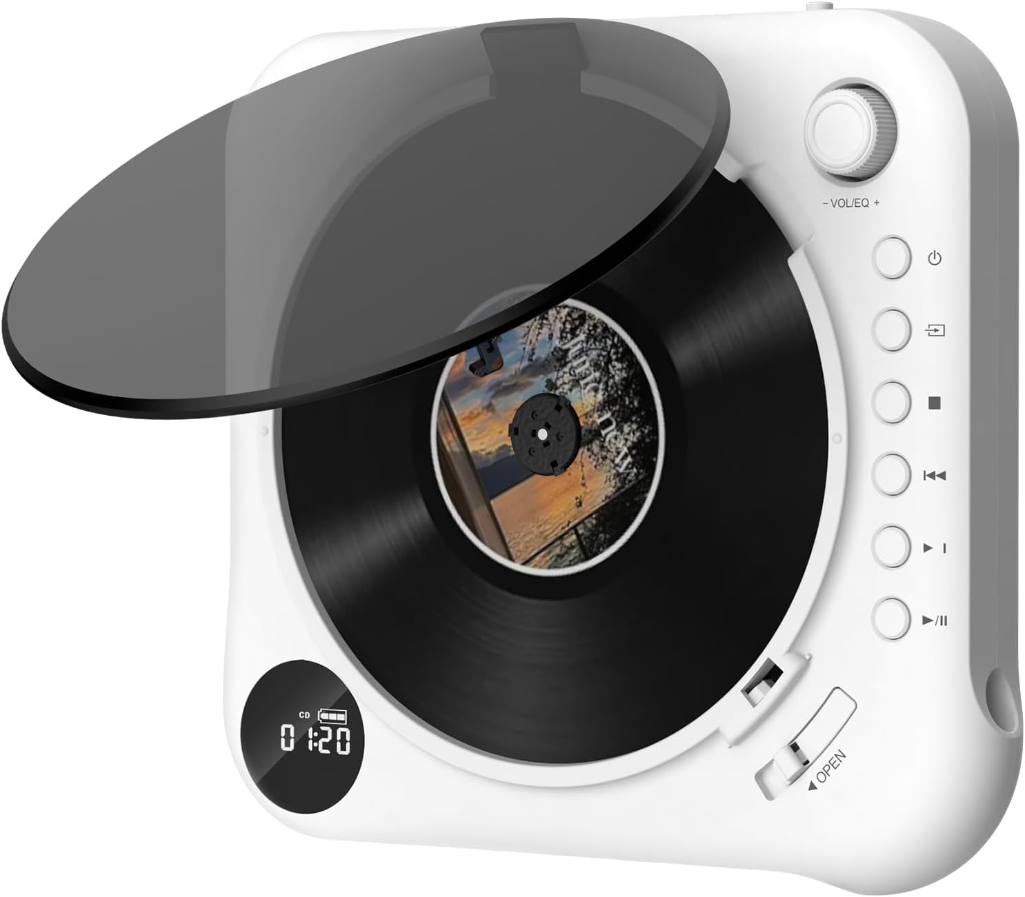 Amazon.com: Thinkya CD Player Portable, 5.0 Bluetooth CD Player