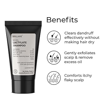 BRILLARE Mini Lactylate Shampoo To Reduce Dandruff (12 ML)