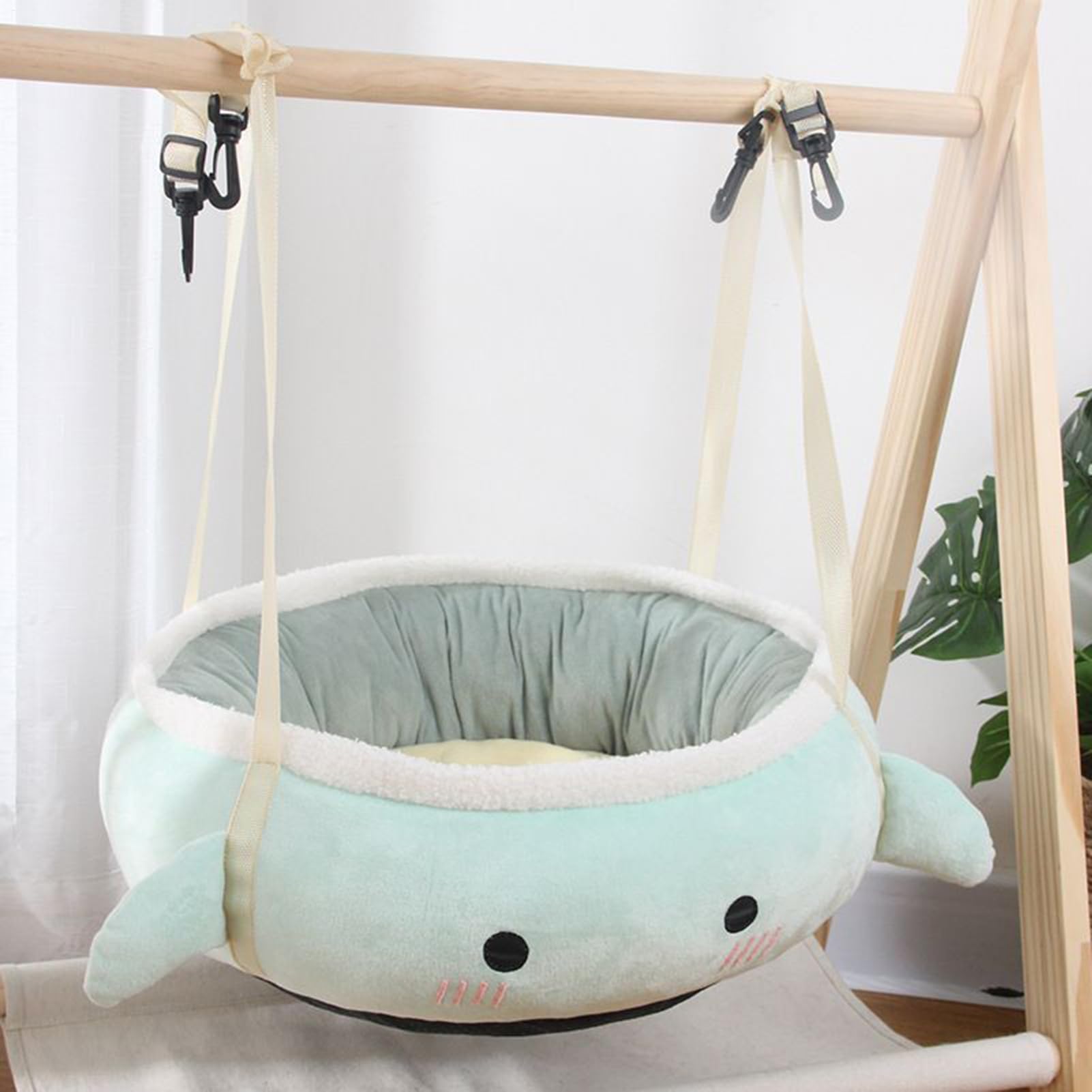 Hamaca Para Gatos Interior Hamaca Dormitorio Para Cachorros | Asiento de Ventana para Cachorros Para Dueños de Mascotas y Amantes de los Animales en Apartamento Hogar Oficina Salón y