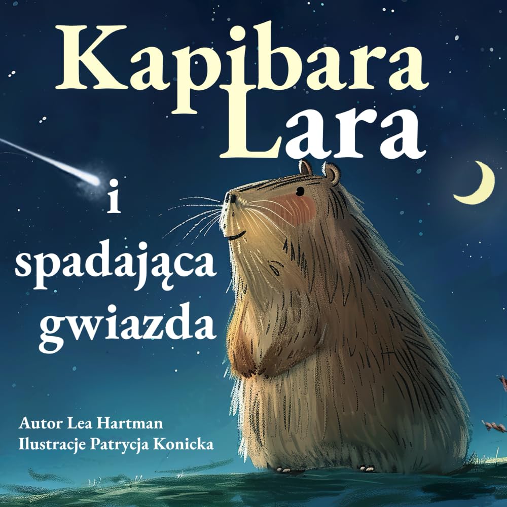 Kapibara Lara i Spadająca Gwiazda: Urocza bajka dla dzieci o przyjaźni i wartościach. Bawi, uczy, motywuje.
