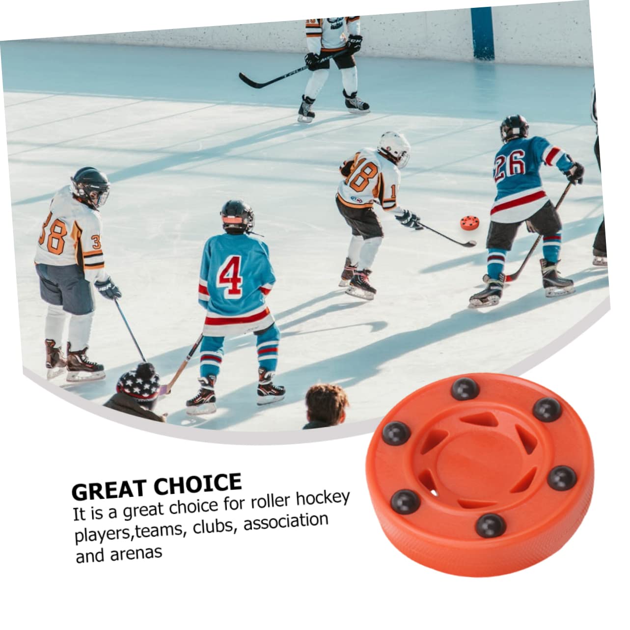 BESPORTBLE 3 Pièces Améliorez Votre Jeu De Hockey Roller Hockey Noyau Composite Léger Spécialement Mélangé pour des Performances Constantes