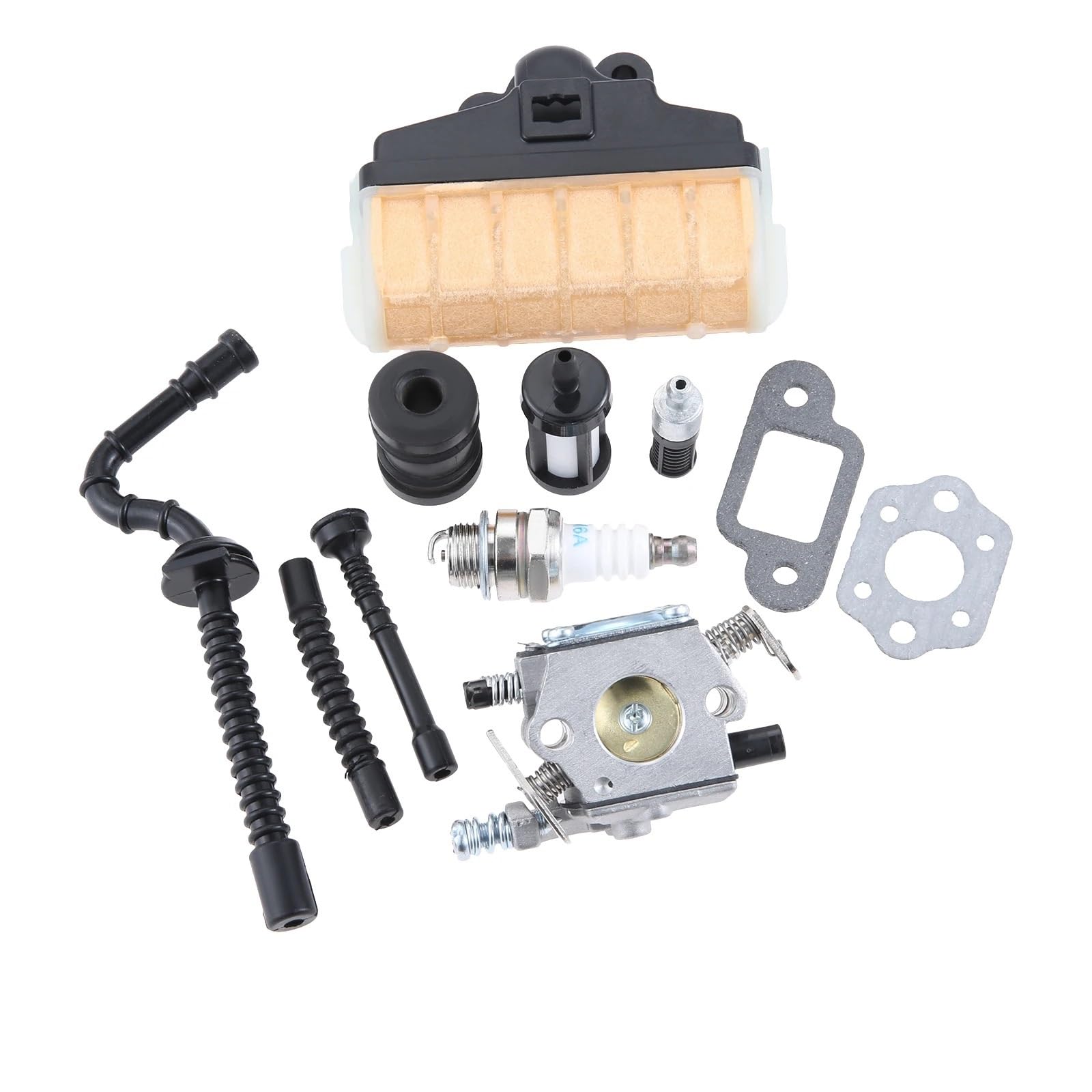 Carburador para motosierra 021 023 025 MS210 MS230 MS250 con filtro de aire Kit afinación línea combustible para WT286