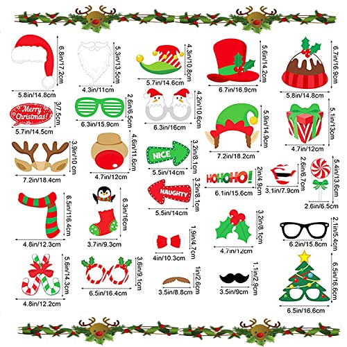 Aisszhao Cadre photo gonflable de Noël pour Noël, cadre photo pour fête de famille, cadre géant pour fête de famille, accessoire de fête gonflable, accessoires de jeu de fête de Noël – vue 3