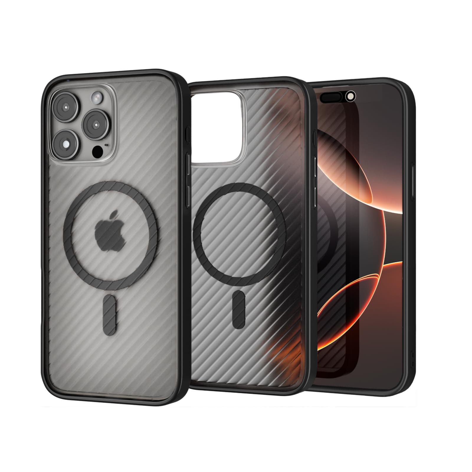 Amazon.co.jp: paisiruyi iPhone 15 Pro 用 ケース MagSafe対応 耐衝撃