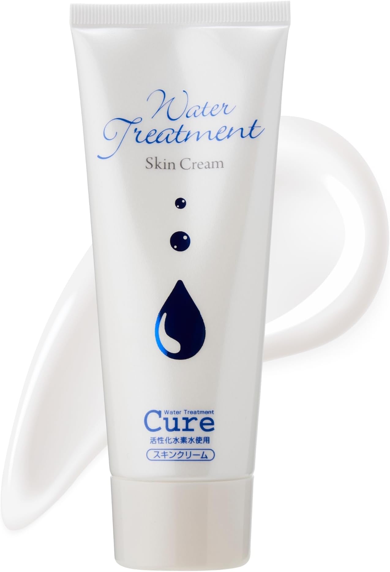 Cure by Toyo | Water Treatment Oil-Free Moisturizer | Face Cream and Body Lotion | Non-Greasy | Sensitive & Dry Skin | 3.5 Ounce