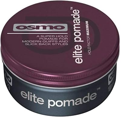 Osmo Maximum Hold, Medium Shine Elite Pomade, 100 ml (3.3 Ounce)