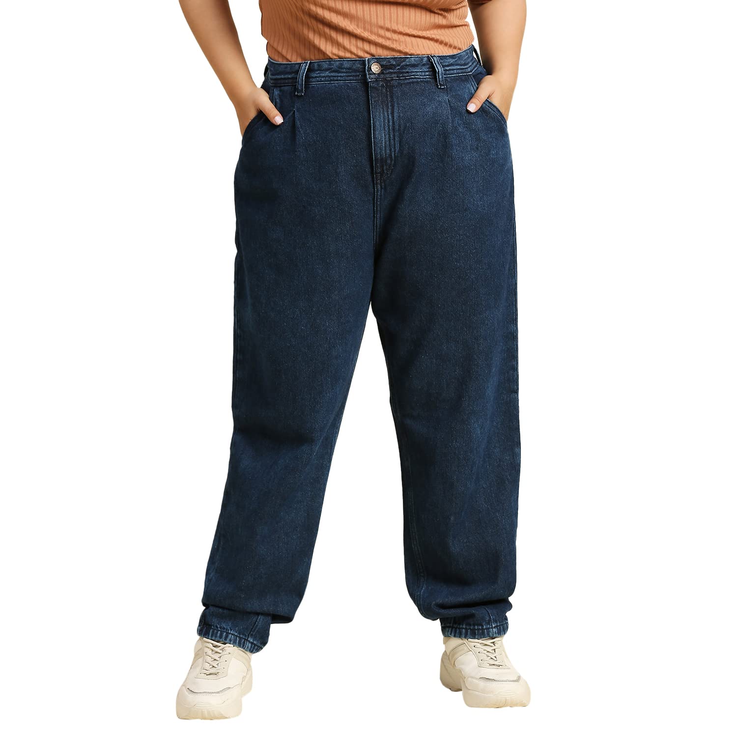high star Women's Relaxed Fit High Rise Joggers-picture-13