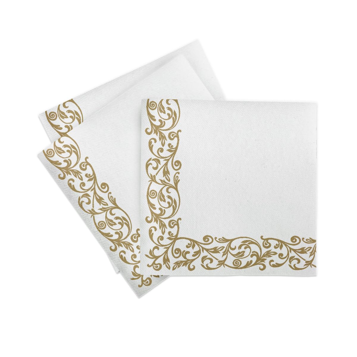 Alvotex Chic Airlaid Lot De 50 Serviettes à Couverts En Tissu Jetables De Qualité Supérieure