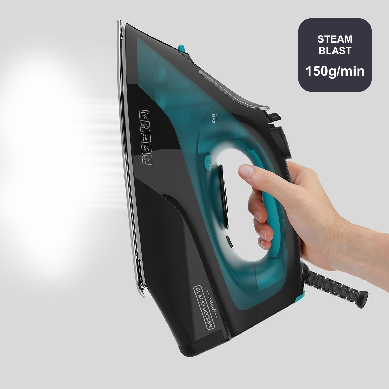 FER A REPASSER 1600W AVEC ARRÊT BLACK DECKER X1550 - Vente en ligne Dakar Sénégal