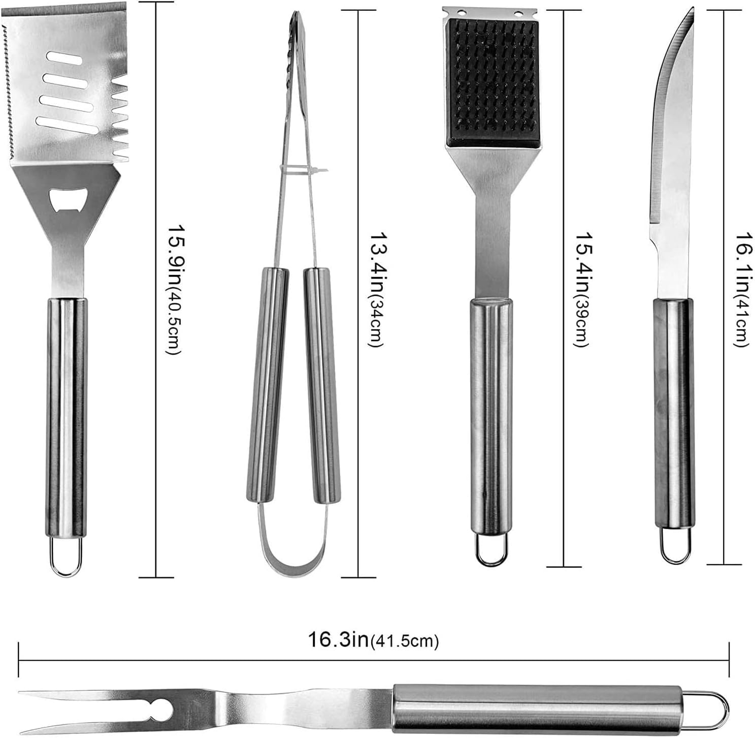 26 PCS Grill Set BBQ Tools Gifts for Men & Women, Grilling Tools Set for Outdoor Grill, Stainless Steel BBQ Kit,Grill Utensils Set for Dad