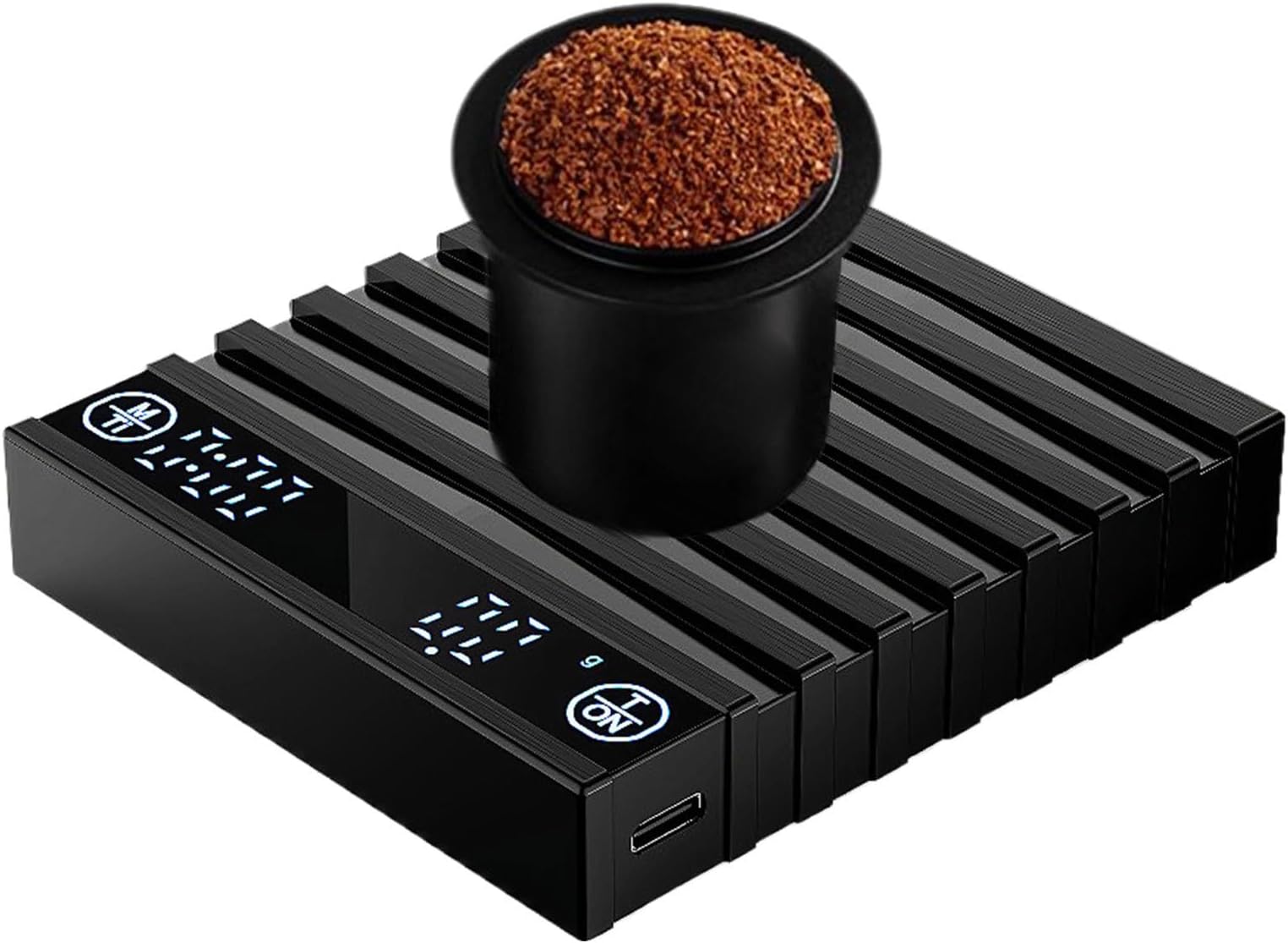 – Digital Scale Coffee - Pocket Scale Coffee with Timer | Rechargeable High Accuracy Kitchen Espressos Weighing Gadgets for Bar Cafe Shop Travel Outdoor Home