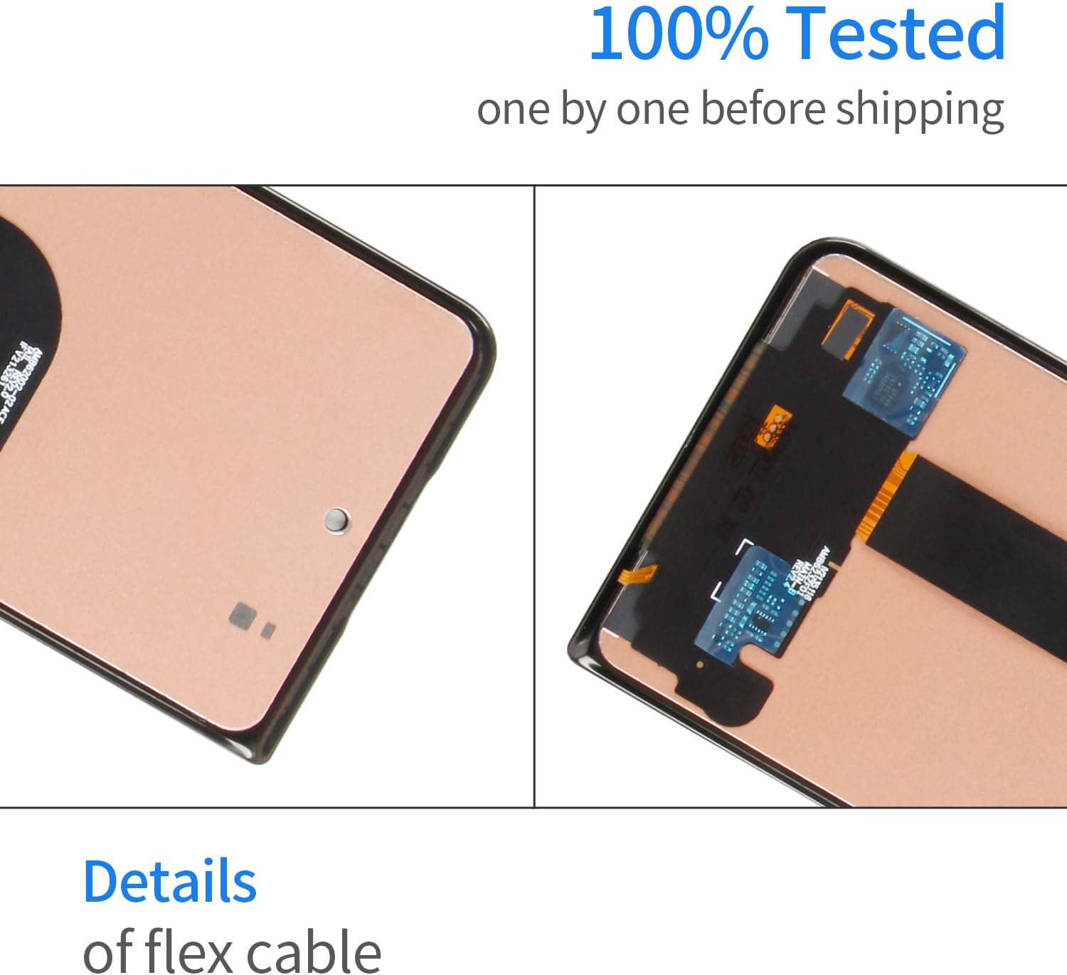 A-MIND TFT Screen Replacement for Samsung Galaxy Z Fold 3 5G LCD Screen for Samsung Z Fold3 5G SM-F926 F926B F926U Display Touch Digitzer Assembly Repair Part Kit(Outer Small Front,No Fingerprint)