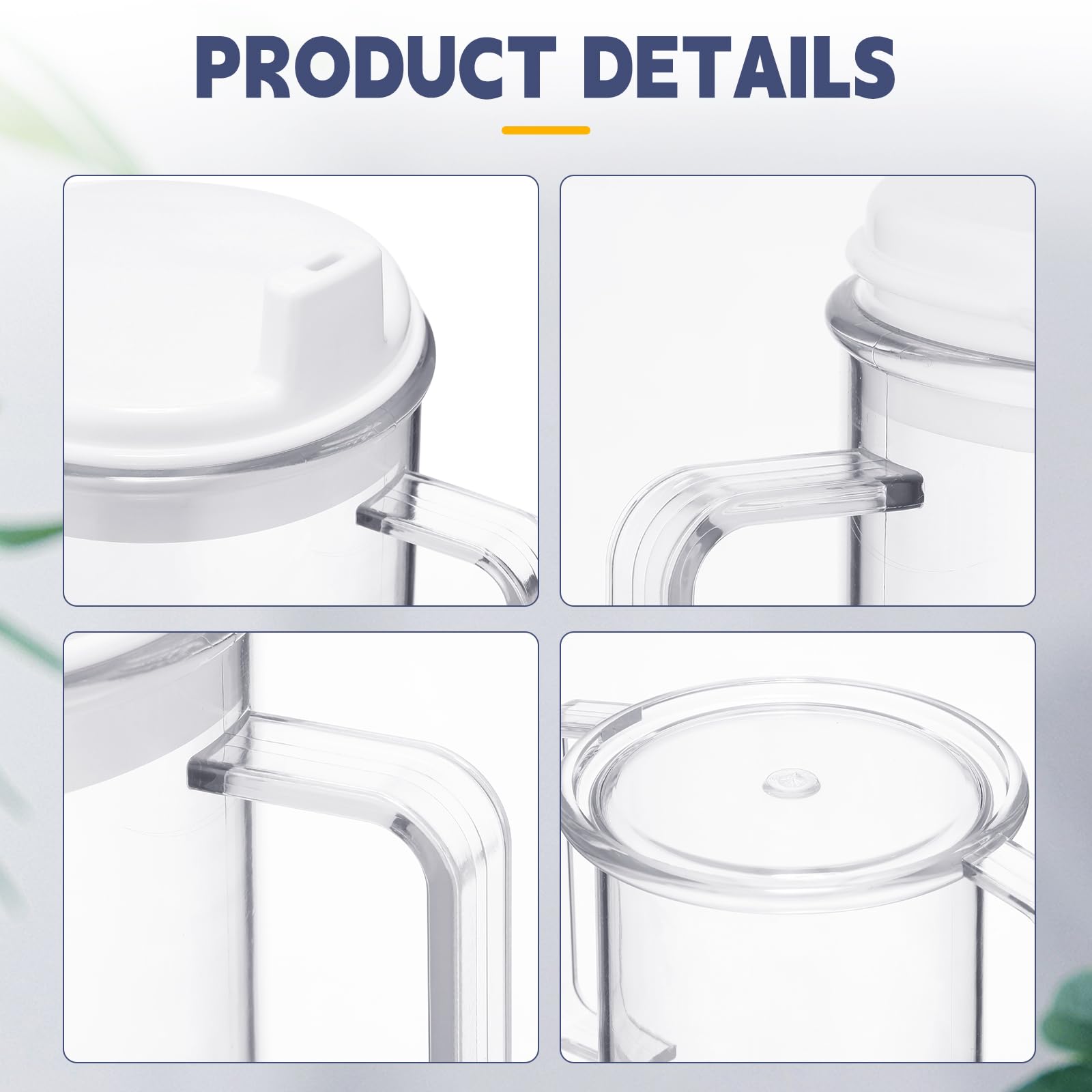 Amazon.com : Tioncy 12 Pcs Spillproof 13.5 oz Adult Sippy Cup 2 Amazon.com : Tioncy 12 Pcs Spillproof 13.5 oz Adult Sippy Cup 2