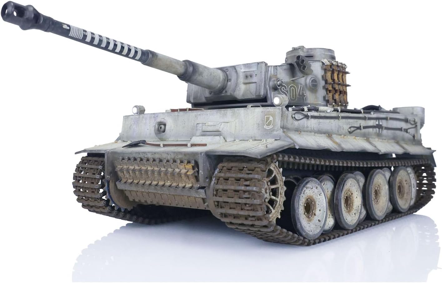TOUCAN RC HOBBY 1/16 Henglong RTR RC Tank Pro 7.0 Tiger I 3818 FPV Hand Spray Painting Color