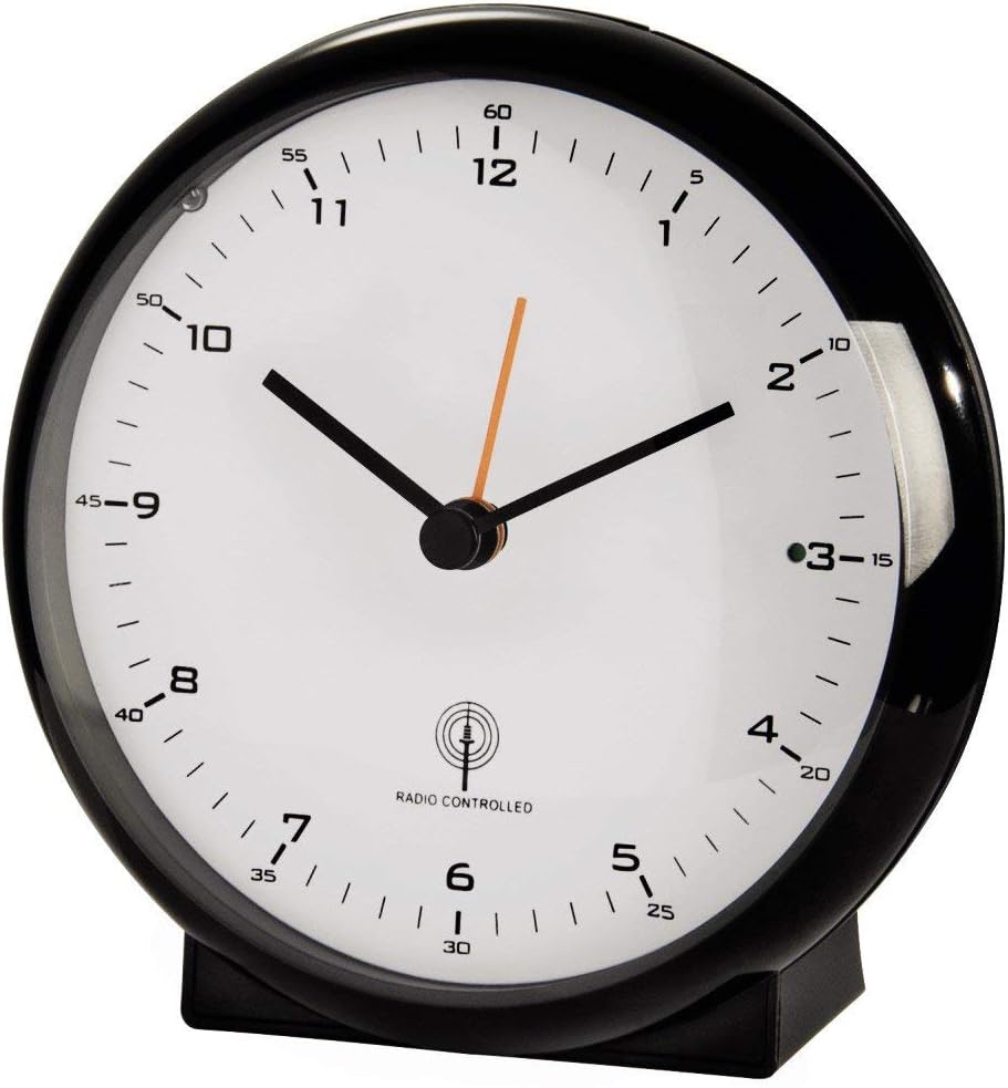 Hama Elegance Pro 00113970 RadioControlled Alarm Clock black Amazon