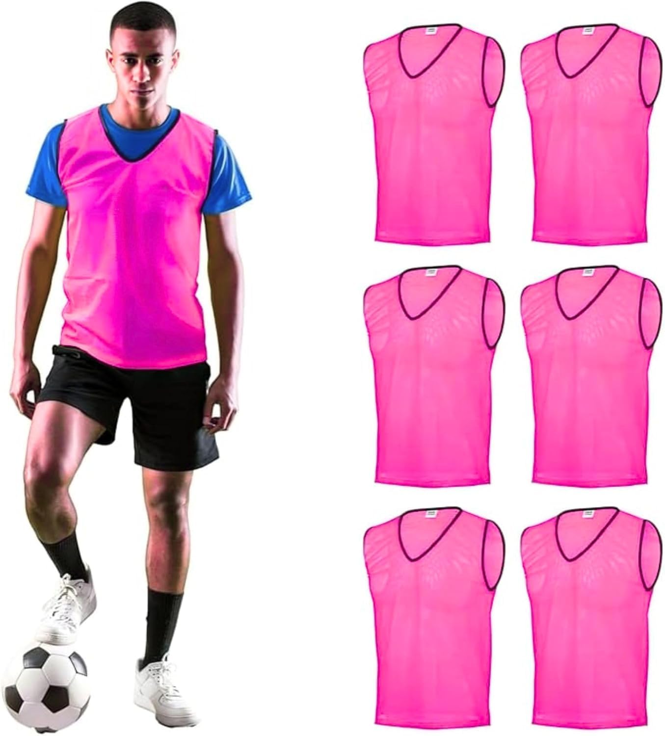 GSi Mesh Training Pinnies for Soccer Basketball and Team Sports