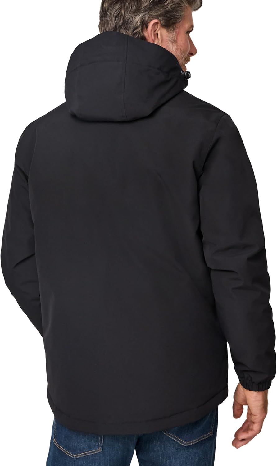 Free Country Men's Winter Softshell Ski Jacket Water and Wind Resistant Coat Warm Insulated Hooded for Men-Denali - Image 2