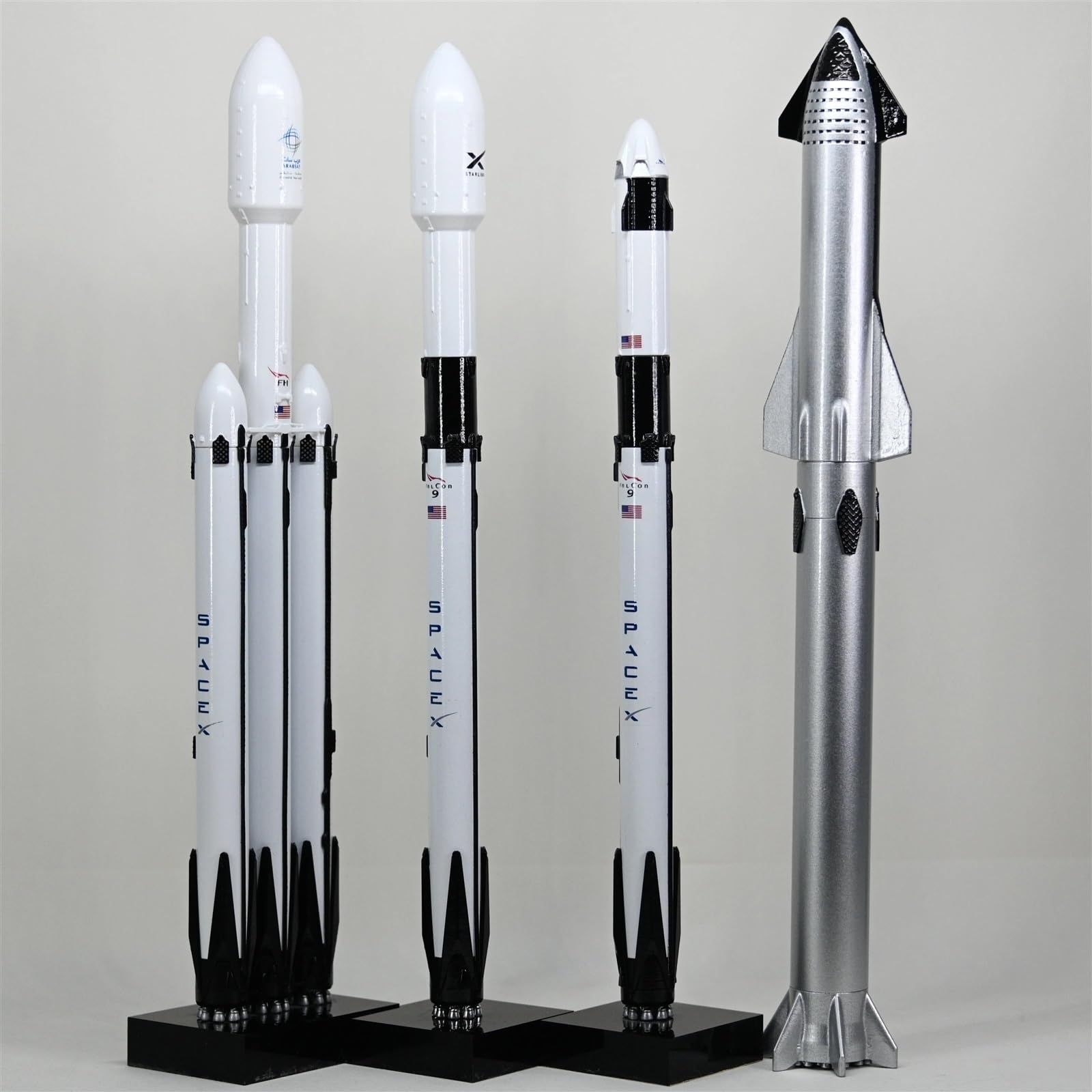 Model SpaceX Dragon Starship Falcon 9 Rocket Heavy Falcon