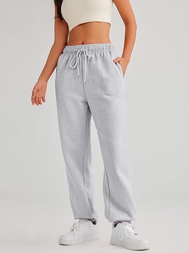 Miniatura 2 de AUTOMET - Pantalones deportivos holgados, informales de forro polar para mujer