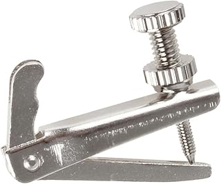 violin accessories 1/4-1/2 & 3/4-4/4 Violin Accessories Silver String Fine Adjuster Tuners Musical Instruments Parts & Accessories Replacement Parts (Color : A half)