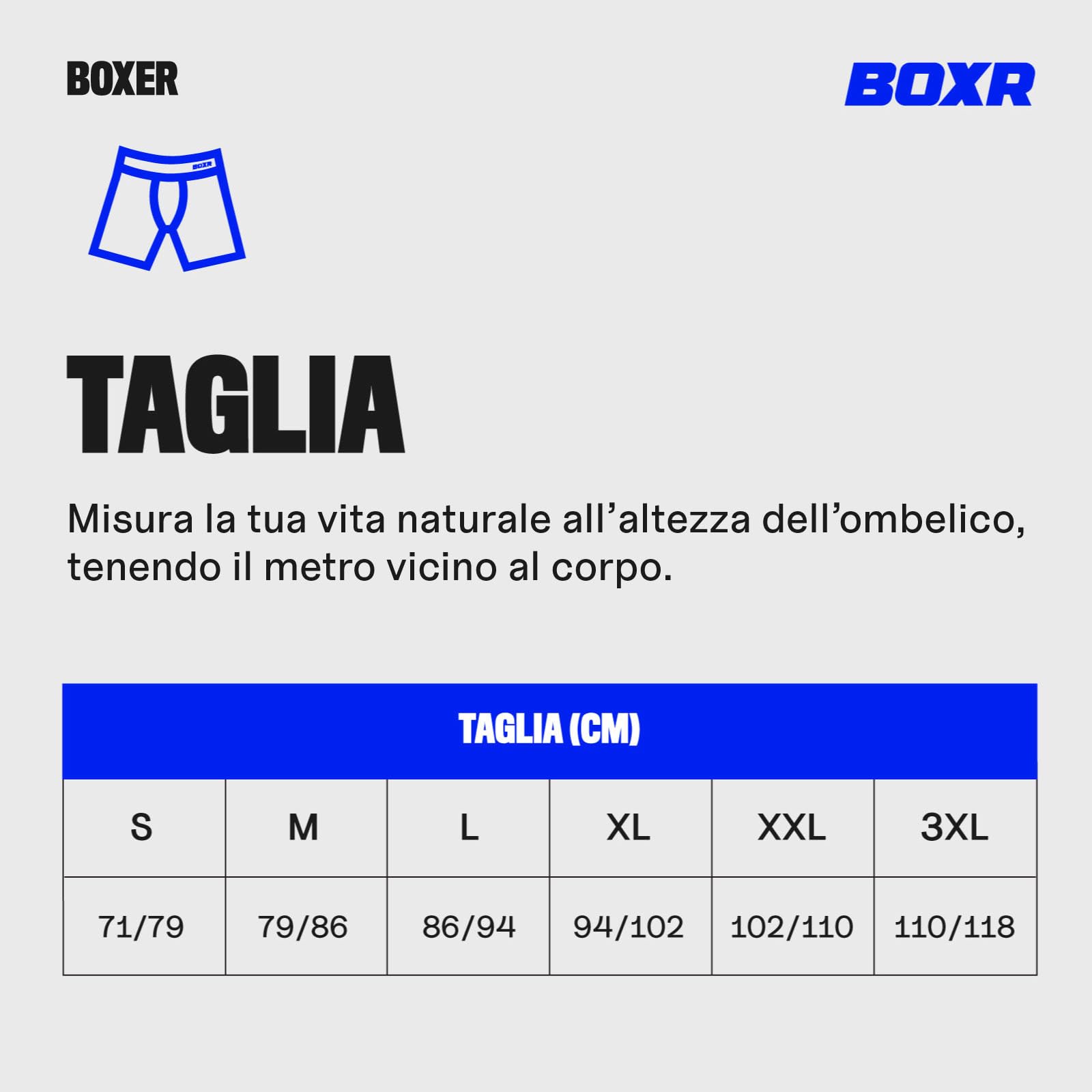 BOXR Underwear Boxer in bambù – Set di 4 – Morbido come seta e traspirante (S-3XL)