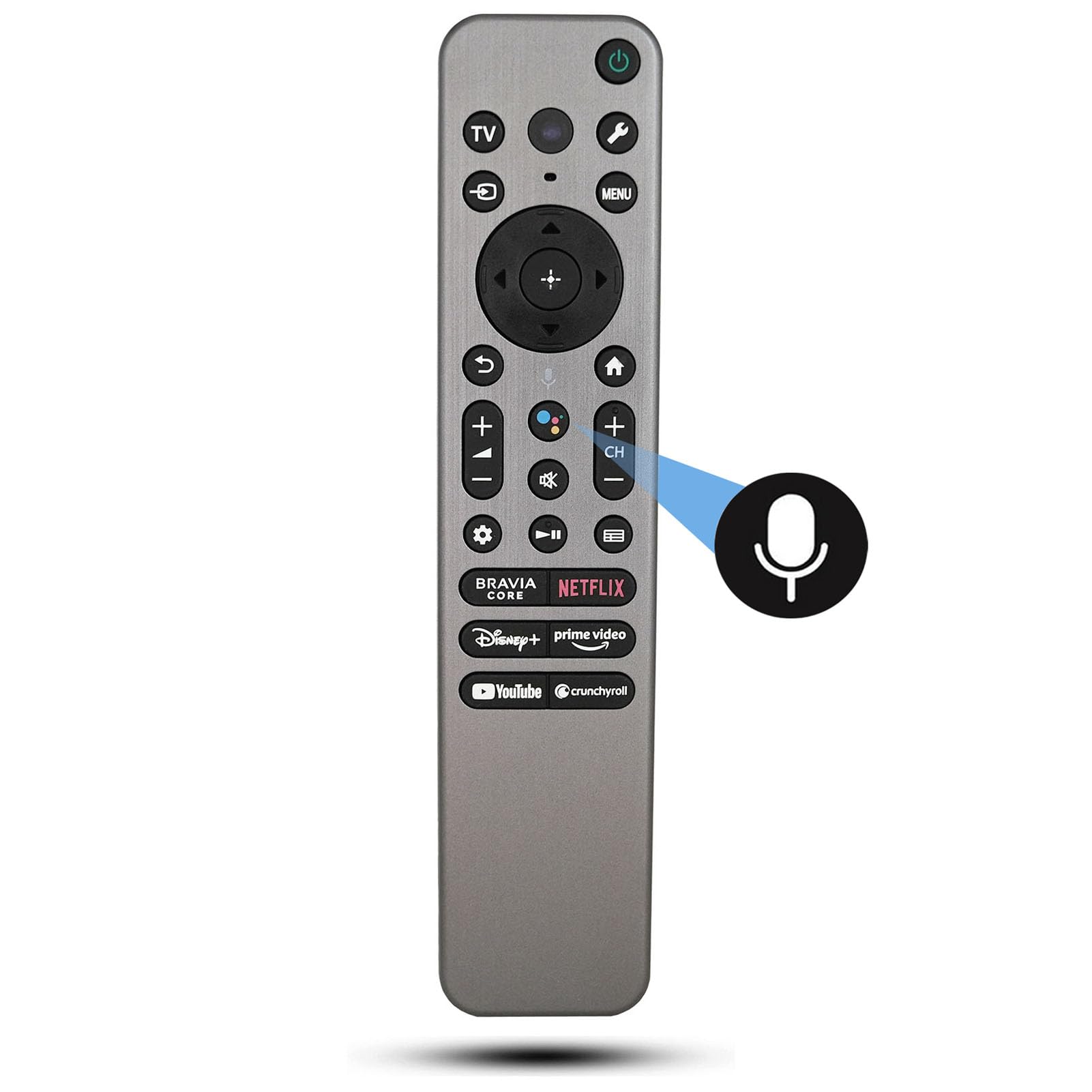 RMF-TX910U Voice Backlit Replacement Remote Control Compatible for Sony Smart TV BRAVIA XR OLED OLED Mini LED TV KD XR Series