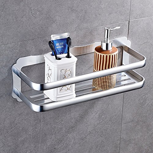 RenovatshFrom The Punch The Bathrooms Are Included In The Frame With The Basket Bath Gel Shelf Silver Racks Bath Racks,40Cmdurable Modern Minimalist Decoration Quality Assurance Beautiful And Eleg